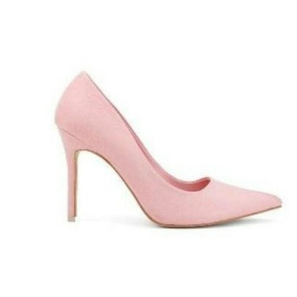 Pink Stiletto Pointed Toe High Heel Pumps